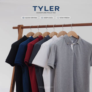 ภาพขนาดย่อของภาพหน้าปกสินค้าTWENTYSECOND เสื้อโปโลแขนสั้น รุ่น Tyler Polo Tee - สีน้ำเงิน / Navy จากร้าน twentysecond_official บน Shopee ภาพที่ 4