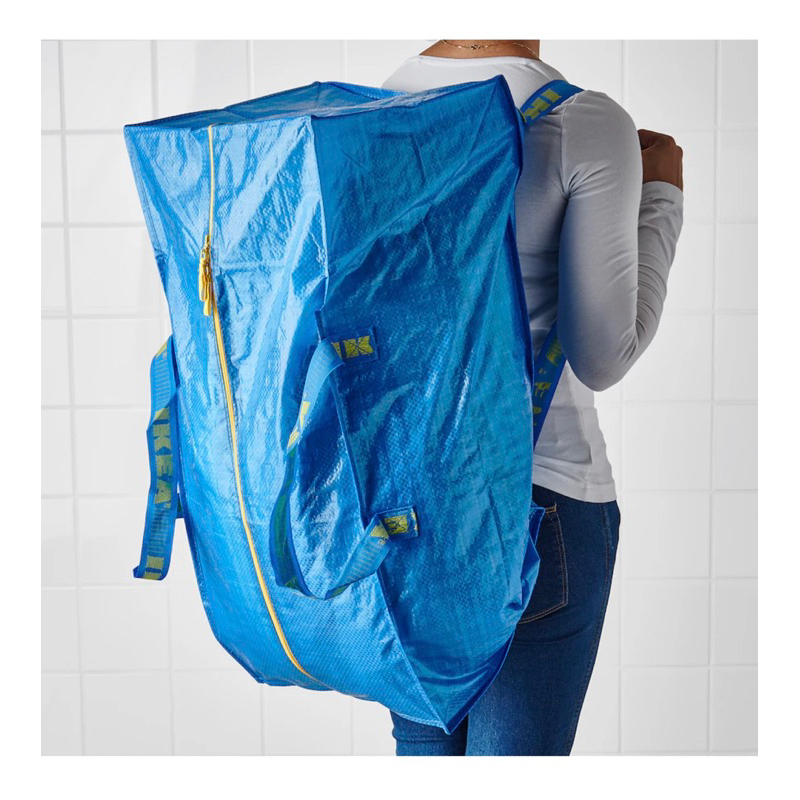 ikea-ถุงกระสอบใบใหญ่-มีซิบ-ถุงใส่ของอิเกีย