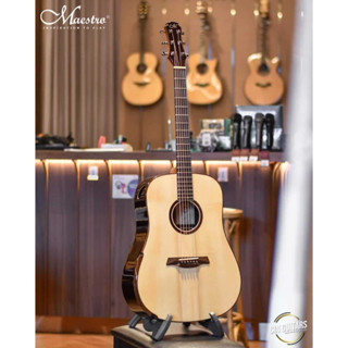 กีต้าร์โปร่ง Maestro Rosetta WE SB A ADIRONDACK SPRUCE / WENGE กีตาร์ Acoustic Guitar กีตาร์โปร่ง