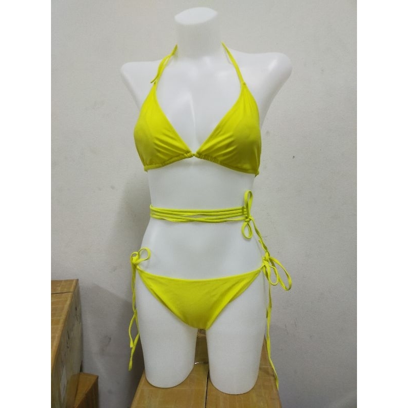 บิกินี่-bikini-สายฝอ-ฟรีไซด์-สีฟ้า