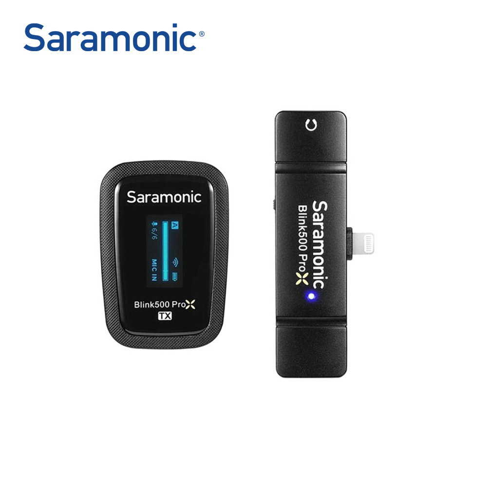 ใหม่-saramonic-blink500-prox-b3-1-ตัวส่ง-lightning-ios-ไมโครโฟนไอโฟน-iphone-ประกันศูนย์