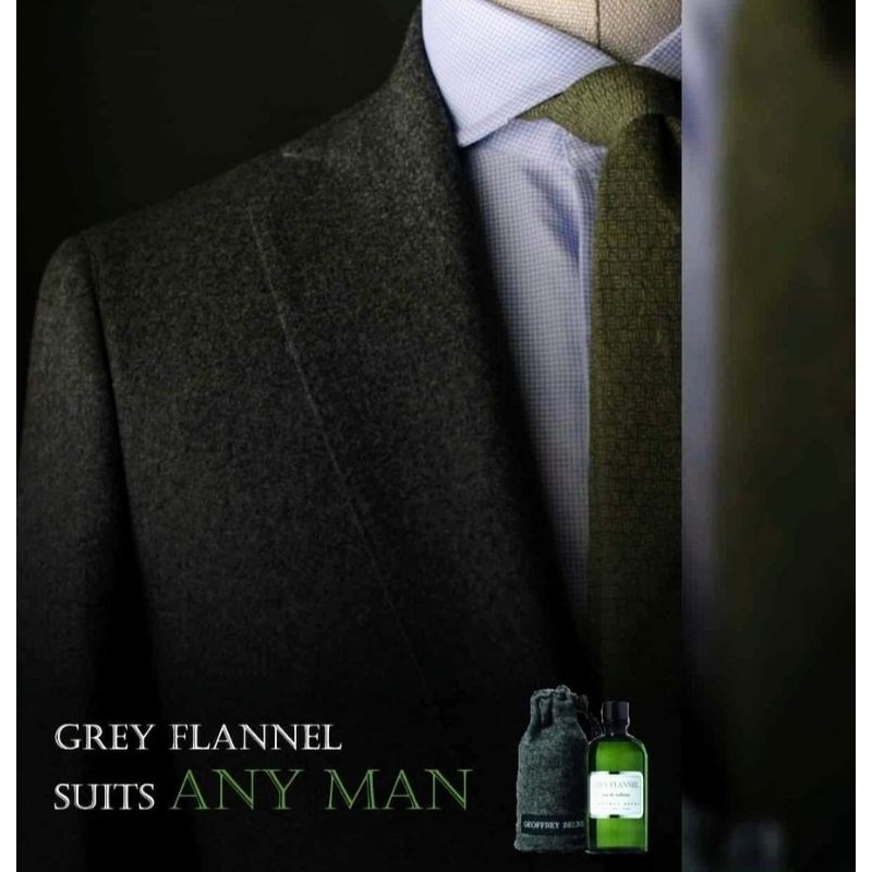 grey-flannel-by-geoffrey-beene-120ml-edt-spray-new-unboxed-แยกจากชุดมาไม่มีกล่องเฉพาะ