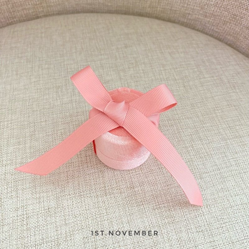 1st-november-กล่องเครื่องประดับ-กล่องกำมะหยี่สีชมพู