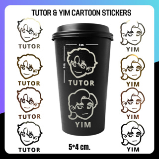 Tutor &amp; Yim Cartoon Stickers (สติ๊กเกอร์ติวเตอร์ยิม)