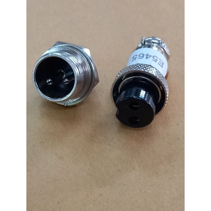 ขั้วไมค์-connector-คอนเนสเตอร์2จุด-ตัวผู้-ตัวเมีย-ราคา-คู่ละ