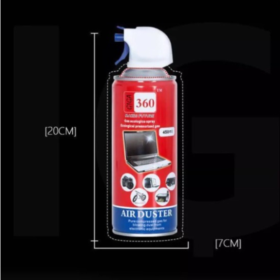 giga-360-air-duster-สเปรย์ลมกำจัดฝุ่น-ขนาด-450-ml