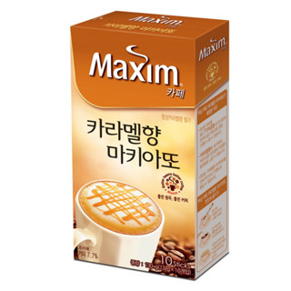 [ของแท้] 맥심카라멜향마키아또 Maxim Caramel Macchiato (คาราเมลมัคคิอาโต้ 10 ซอง) 130g