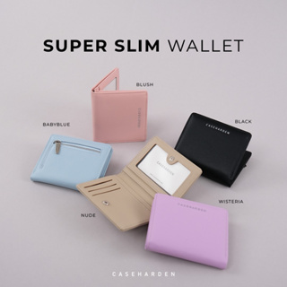 ภาพหน้าปกสินค้า(ใช้โค้ด:HLDECW1ลด98.-)[Slim] Caseharden Super Slim Wallet กระเป๋าสตางค์ใบสั้น ที่เกี่ยวข้อง