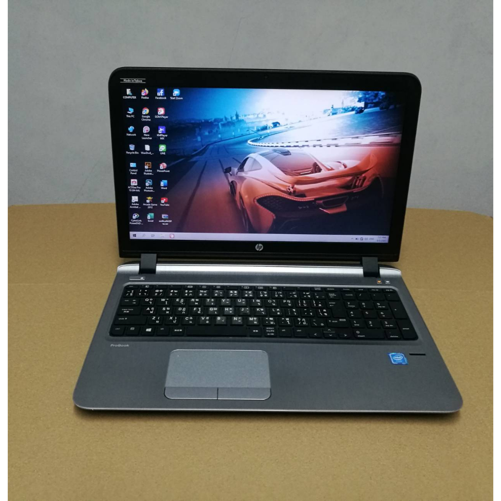 ภาพหน้าปกสินค้าโน๊ตบุ๊คมือสอง HP Probook 450 G3 Celeron 3855U@1.60GHz(RAM:4gb/HDD:320gb)จอใหญ่15.6นิ้ว จากร้าน computerddshop บน Shopee