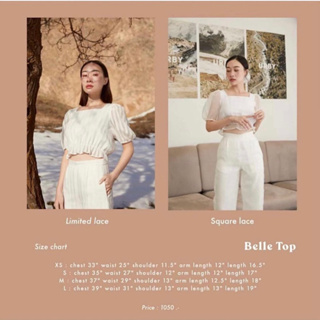 bnkbrand 🌸 belle top *limited*