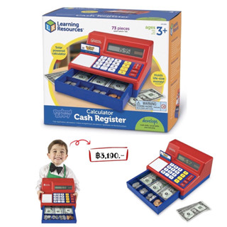 Learning Resources Pretend & Play Calculator Cash Register