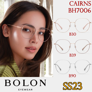 SS23 BOLON กรอบแว่นสายตา รุ่น Cairns BH7006 B30 B39 B90 [ฺAlloy/β-Titanium] แว่นของญาญ่า แว่นของเจเจ โบลอน
