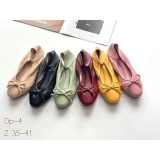 สินค้า Niwa shoes รองเท้าสตรี ส้นสูง รหัสop-4 หนังนิ่ม