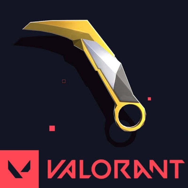 โมเดล-valorant-prime-2-0-melee-karambit-โมเดลอาวุธจากเกมส์-valorant-อัตราส่วน-1-1