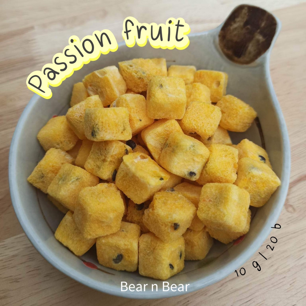 passion-fruit-เสาวรส-อบแห้งสำหรับสัตว์เลี้ยง-แฮมเตอร์-หนู-กระรอก