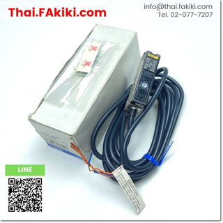 พร้อมส่ง, (B)Unused*, E3C-JC4P Photoelectric Sensor, โฟโตอิเล็กทริคเซนเซอร์, เซนเซอร์รับแสง สเปค 2m, OMRON (66-007-024)