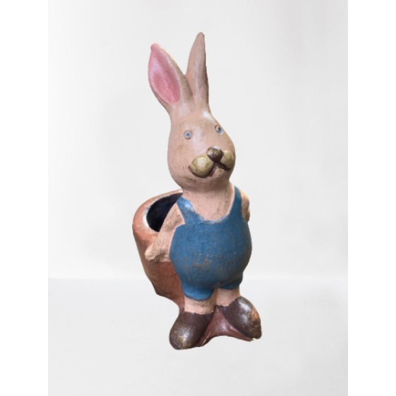 กระต่ายน้อย-กระถางดินเผา-handmade
