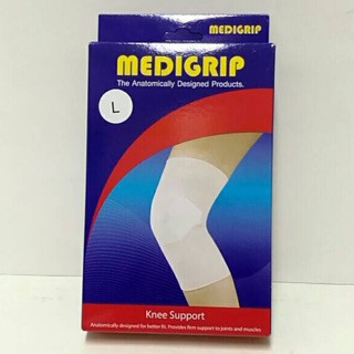 ซัพพอร์ตพยุงเข่า Medigrip ใช้สวมเพื่อพยุงและประคองกล้ามเนื้อและข้อเข่า บรรเทาอาการปวดเมื่อย เคล็ดขัดยอก ลดอักเสบ บวม