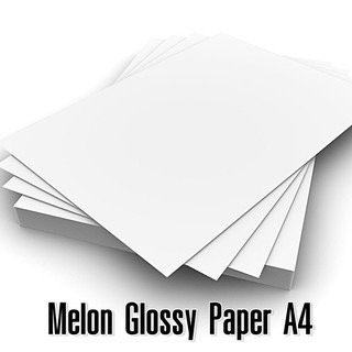 กระดาษ-glossy-melon-photo-paper-กระดาษเคลือบพิเศษผิวมันเงา-130gsm-130