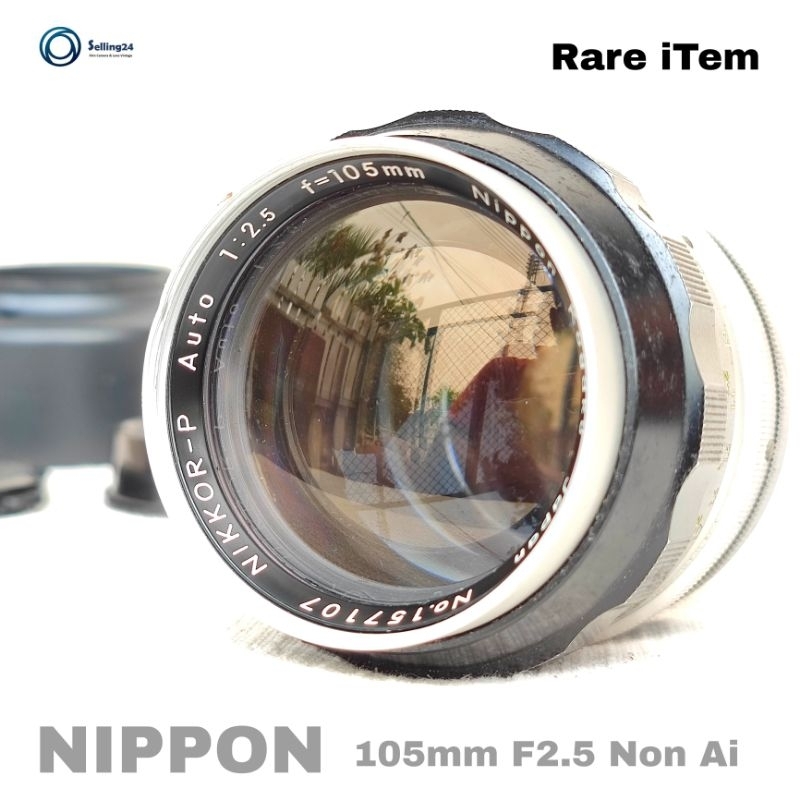 Objectif NIKKOR P Nippon Kogaku 10.5 Cm F/2.5 – Monture Nikkor, Manuel