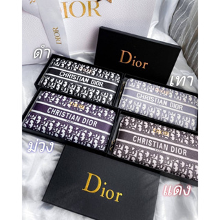 กระเป๋าตังค์ใบยาวซิปรอบ Dior  #กระเป๋า #กระเป๋าสตางค์