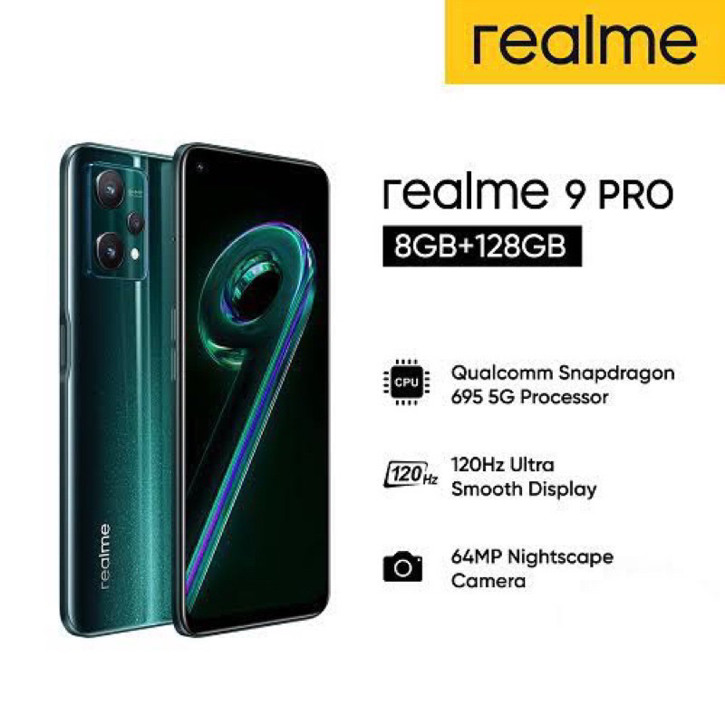 realme-9pro-8-128-realme-9pro-8-128-ประกันเดินแล้ว-ล๊อตประกันร้าน3เดือน