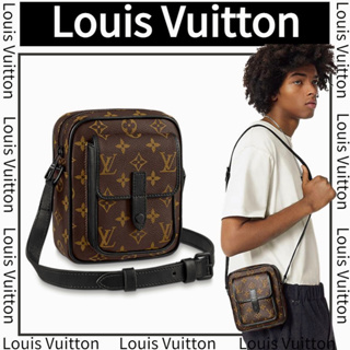 Louis Vuitton   หลุยส์วิตตอง  CHRISTOPHER กระเป๋ากล้อง / แมสเซนเจอร์ / ลายเดียวกันทั้งชายและหญิง / ของแท้ 100% ใหม่! !