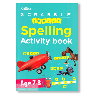 DKTODAY หนังสือ SCRABBLEJUNIOR SPELLING ACTIVITY BOOK AGE 7-8