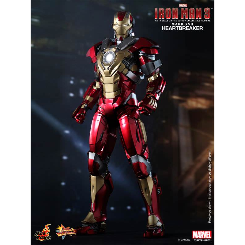 HOT TOYS MMS 212 IRON MAN 3 – MARK XVII HEARTBREAKER ARMOR