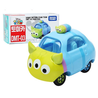 แท้ 100% จากญี่ปุ่น โมเดล ดิสนีย์ ซูม ซูม Disney Takara Tomy Tomica Motors Tsum Tsum DMT-03 Alien Toy Cars ใหม่มือ 1