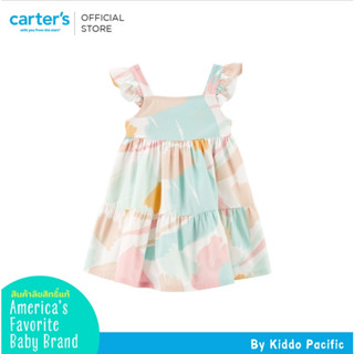 CARTERS DRESS EASTER MULTI  คาร์เตอร์เดรสเด็กผู้หญิง สีพาสเทล L10