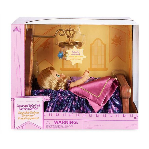ใหม่-พร้อมกล่อง-disney-animators-collection-rapunzel-baby-doll-and-crib-gift-set-ราคา-4-590-บาท