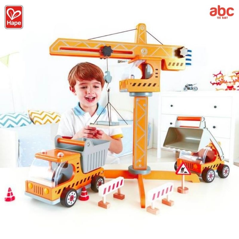 hape-ปั้นจั่น-crane-lift-3y-ของเล่นไม้ลิฟต์เครนสุดยิ่งใหญ่-ของเล่นเครน