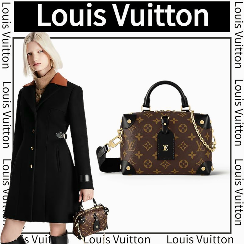 หลุยส์วิตตอง-louis-vuitton-กระเป๋าใส่ท้ายรถแบบนุ่มขนาดเล็ก-กระเป๋าสุภาพสตรี-กระเป๋าสะพายไหล่-สไตล์ล่า