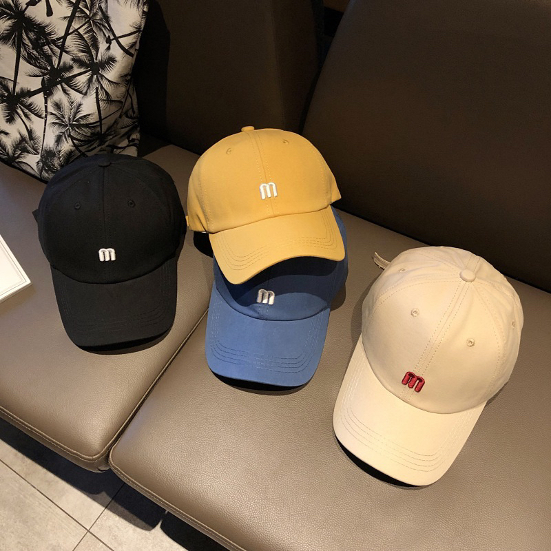 พร้อมส่งจากไทย-หมวกแก็ปแฟชั่น-มีให้เลือก-5-สี-ฮิตในเกาหลี