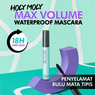 DAZZLE ME Holy Moly Volume Mascara มาสคาร่าปัดขนตางอน สีดำไม่เลอะ ติดทน12 ชั่วโมง