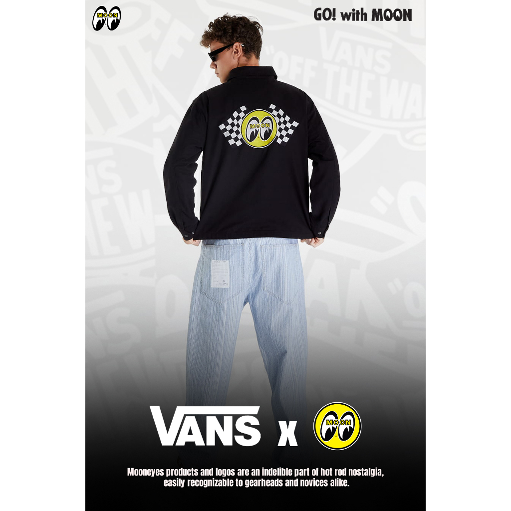 VANS X MOONEYES JACKET 2022 Shopee Thailand