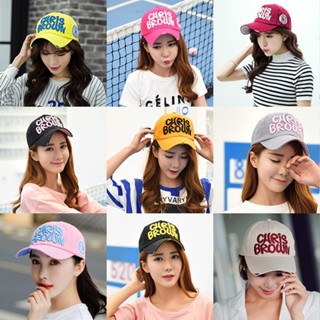 Cap_Chris brown Smile Hat หมวกแก็ป ลายปัก มีหลายสี ราคาถูก พร้อมส่ง