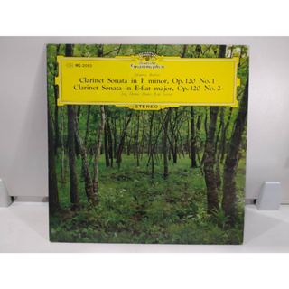 1LP Vinyl Records แผ่นเสียงไวนิล  Clarinet Sonata in F minor, Op. 120 No. 1  (J10A9)