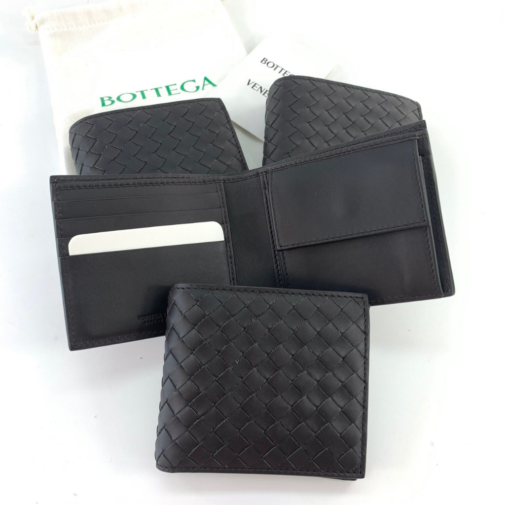 bottega-wallet-4-card-coin-กล่องเขียว-ของแท้-100-ส่งฟรี