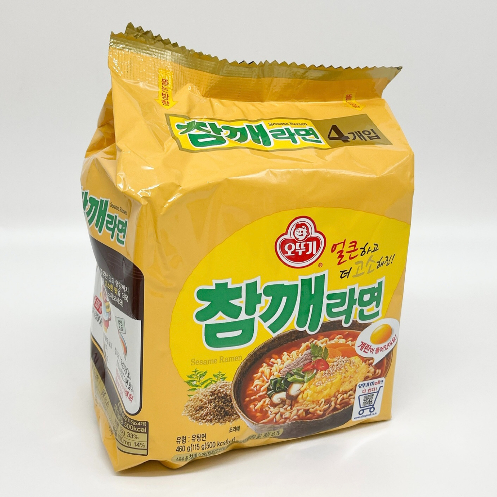 มาม่าเกาหลี-โอโตกิ-รสงา-115g-sesame-flavour-ramen-เซซามิ-ราเม็ง