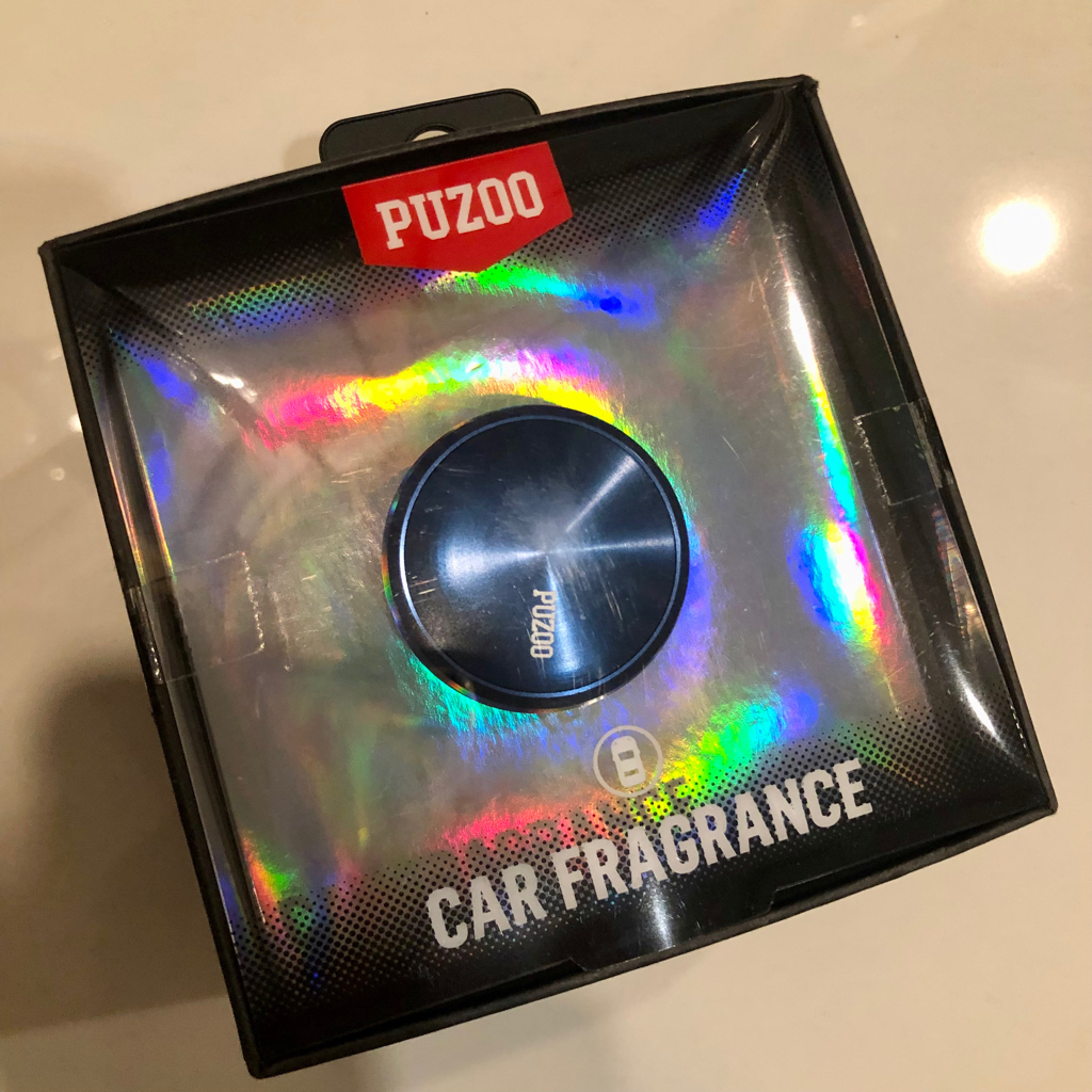 puzoo-น้ำหอมติดรถยนต์-แบบติดช่องแอร์-วัสดุเป็นอลูมิเนียม-กลิ่นหอม-สดชื่น