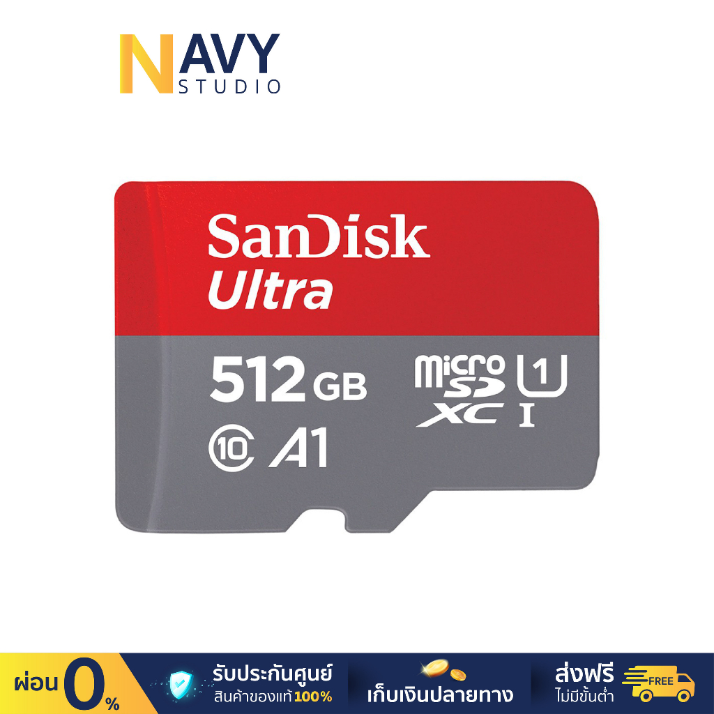 SanDisk 512GB Ultra MicroSDXC UHS I SDSQUAC 512G GN6MN Shopee Thailand