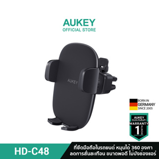 AUKEY HD-C48 ที่วางโทรศัพท์ในรถ ที่ยึดมือถือ Car Air Vent Phone Holder Car Mount for Car One-Touch รุ่น HD-C48