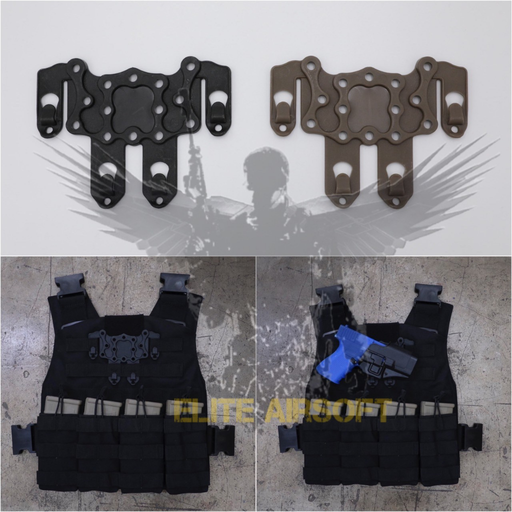 เพลทร้อยเสื้อเกราะ-black-hawk-molle-plate-เพลทรังผึ้ง-เพลทร้อยเสื้อเกราะ-molle-plate