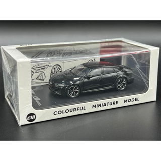 CM model 1:64 Audi RS7 Sport back 2022 Matt black