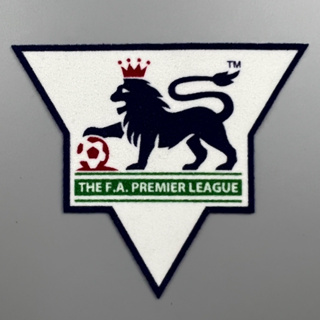 อาร์ม ติดเสื้อฟุตบอล ย้อนยุค พรีเมียร์ลีค 1993-02 แบบกัมมะหยี่ Retro English Premier League Patch มีสตอคพร้อมส่ง