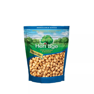 Heritage  เฮอริเทจ ถั่วลูกไก่ดิบ 500g ถั่วลูกไก่ ถั่ว RAW CHICKPEAS