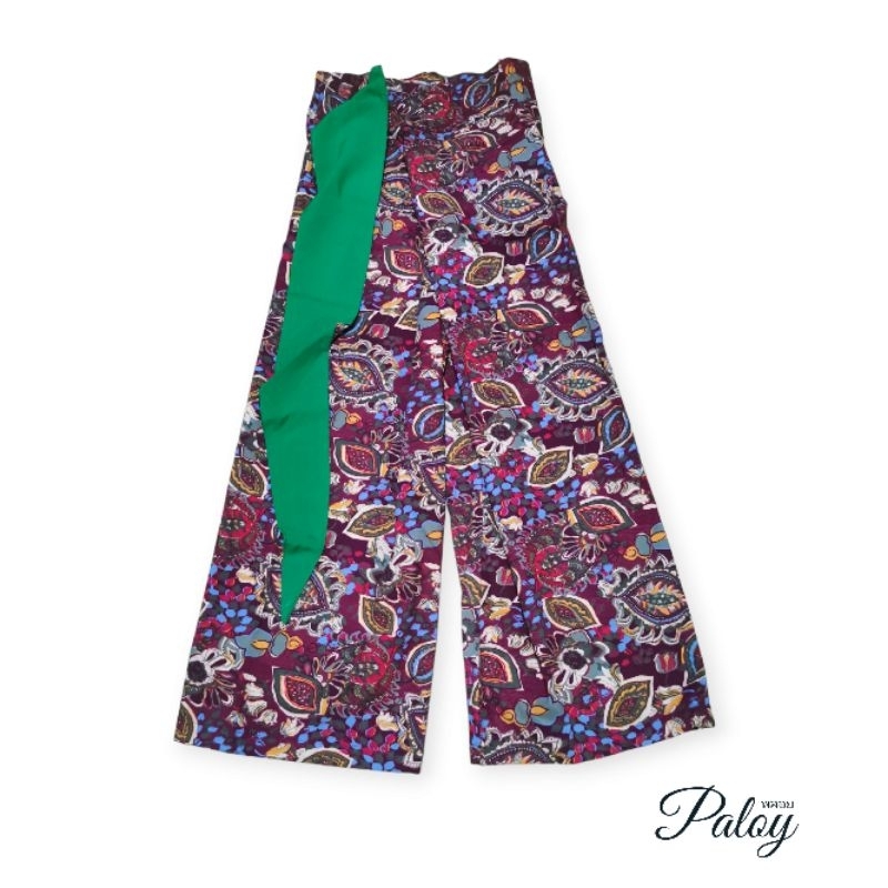 PALOY Cotton Wrap Pants กางเกงแบบผูก กางเกงเล ผ้าคอตตอน เบาสบาย (สะโพก