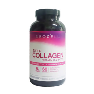 ของแท้ แพ็คเกจใหม่ กระปุกใหญ่250เม็ด NeoCell Super Collagen+C 6,000 MG Collagen Type 1&amp;3 คอลลาเจนนีโอเซลล์ทักแชทเเม่ค้าก